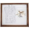 LVD Warm-Toned Wooden Resin Framed Picture/Photo 25x3.5x21cm My Sunshine