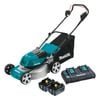 Makita 18Vx2 Brushless 460mm 18" Lawn Mower Kit