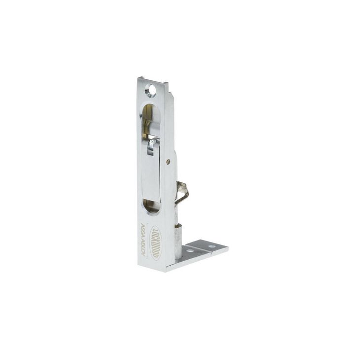 Lockwood 100mm Satin Chrome Flush Bolt FB100