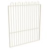 ProtectorAl 1201 - 1500 x 1800mm Surfmist Aluminium Garden Gate Loop And Spear With Mid Rail