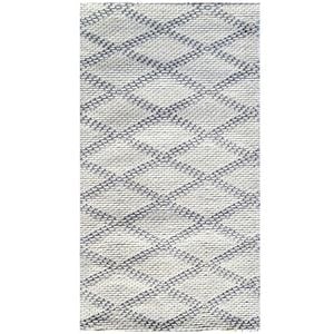 Handwoven Wool Rug-Darwin 6348-Ivory-80x150cm