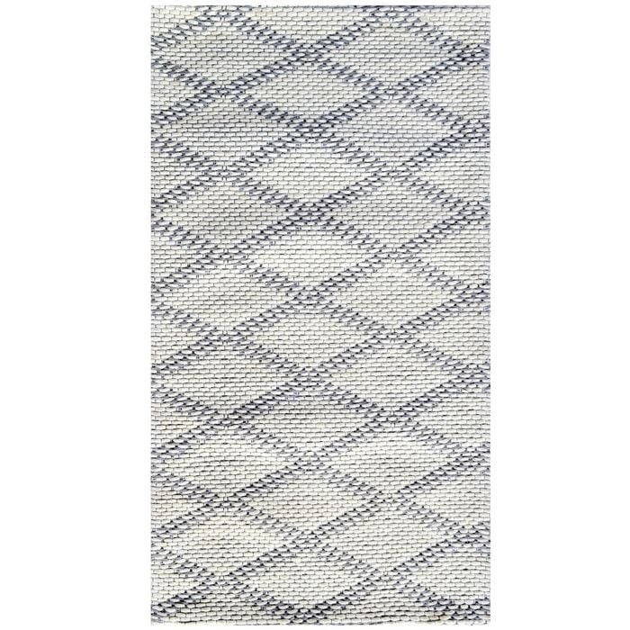 Handwoven Wool Rug-Darwin 6348-Ivory-80x150cm