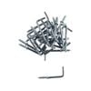 Everhang 25mm Zinc Plated Square Hook - 25 Pack