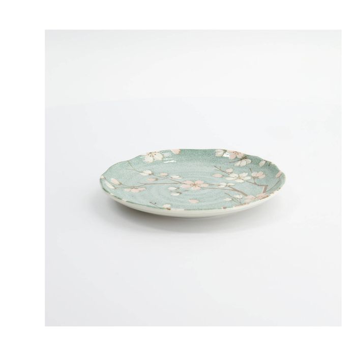 Tokyo Design Studio Fujisakura Plate Elegant 16.5x2cm Green