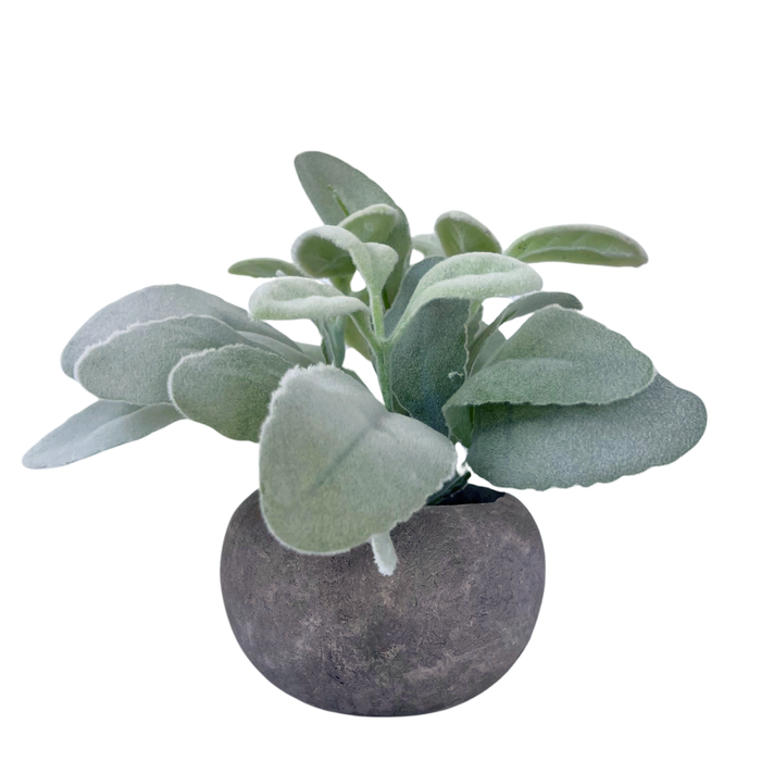 Un-Real 17cm Lamb's Ear Artificial Plant