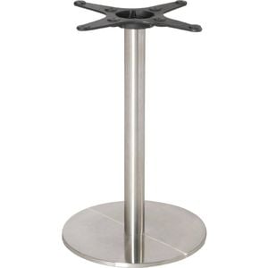 Bolero Table Base Stainless Steel Round Commercial Cafe Furniture