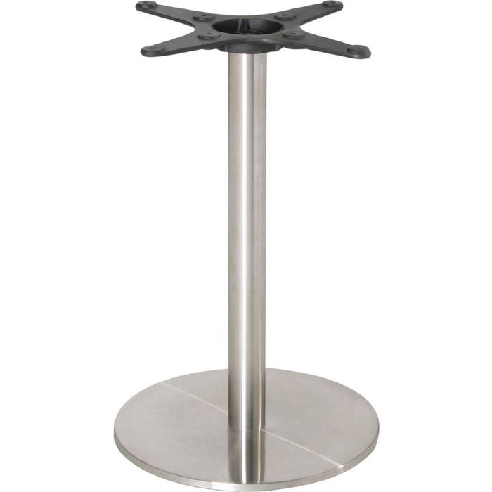 Bolero Table Base Stainless Steel Round Commercial Cafe Furniture