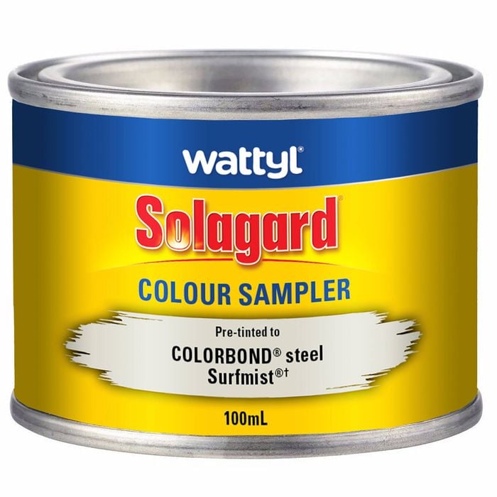 Wattyl 100ml Assorted Colours Solagard Exterior Sample Pot