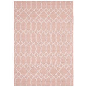 River 805 Soft Pink 320x230cm - Extra Large Hand Loomed Wool Indoor Floor Rug