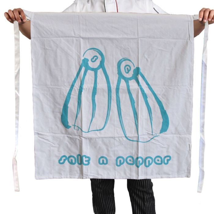 100% Cotton Master Chef Half Apron Heavy Duty Shakers 86 x 96 cm