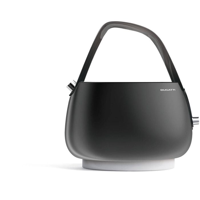 Bugatti Italy Jacqueline Kettle Smoky Handle - Black