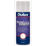 Dulux 300g Metalshield Epoxy Enamel Spray Paint Flat White
