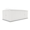 Absco Sheds 3.00mW x 5.96mD x 2.30mH Surfmist Double Door Highlander Garden Shed