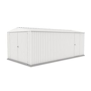 Absco Sheds 3.00mW x 5.96mD x 2.30mH Surfmist Double Door Highlander Garden Shed