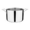 Vogue Stew Pan Tri-wall Stainless Steel & Aluminium 240mm Commercial Kitchen Cookware