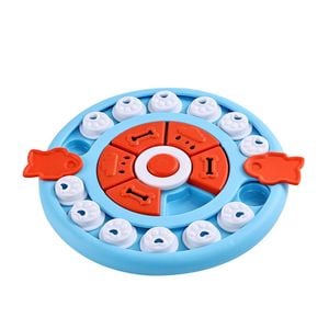 Yes4pets Dog Cat Toy Pizza Training Puzzle Treat Kitten Puppy Interactive Feeding Toys Slow Feed Anti Gulp
