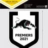 NRL 2021 Premiers Mega Decal - Penrith Panthers - 250mm - Grand Final