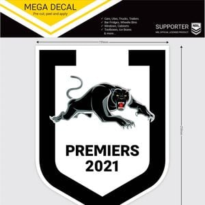 NRL 2021 Premiers Mega Decal - Penrith Panthers - 250mm - Grand Final