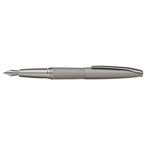 Cross Atx Sandblast Fountain Pen Medium Nib Writing Stationery Titanium Grey