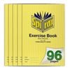 5x Spirax 70gsm 96 Pages A4 8mm Ruled No.108 Exercise Book School Notebook
