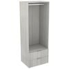 Lugna 2048 x 750 x 580mm Mist Hanging 2 Drawer Storage Cabinet