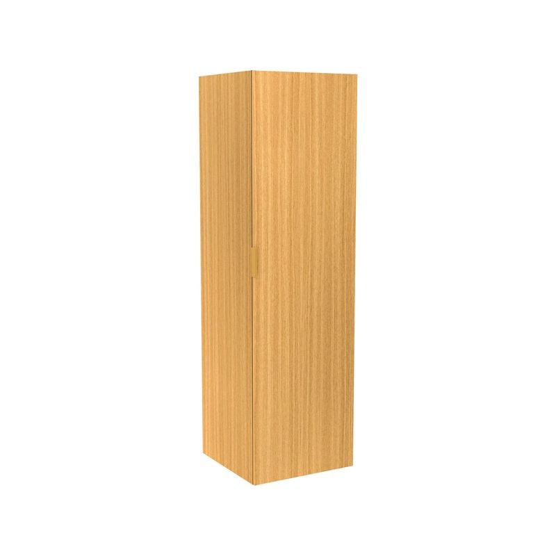 Lugna 2048 x 600 x 580mm Sand 5 Shelf Right Hinged Door Storage Cabinet