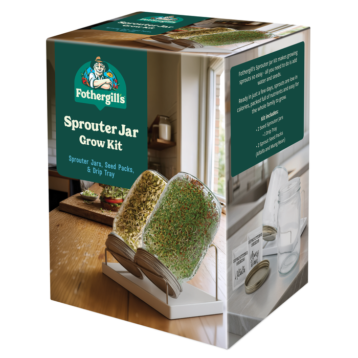 Fothergill's Twin Sprouter Jar Grow Kit