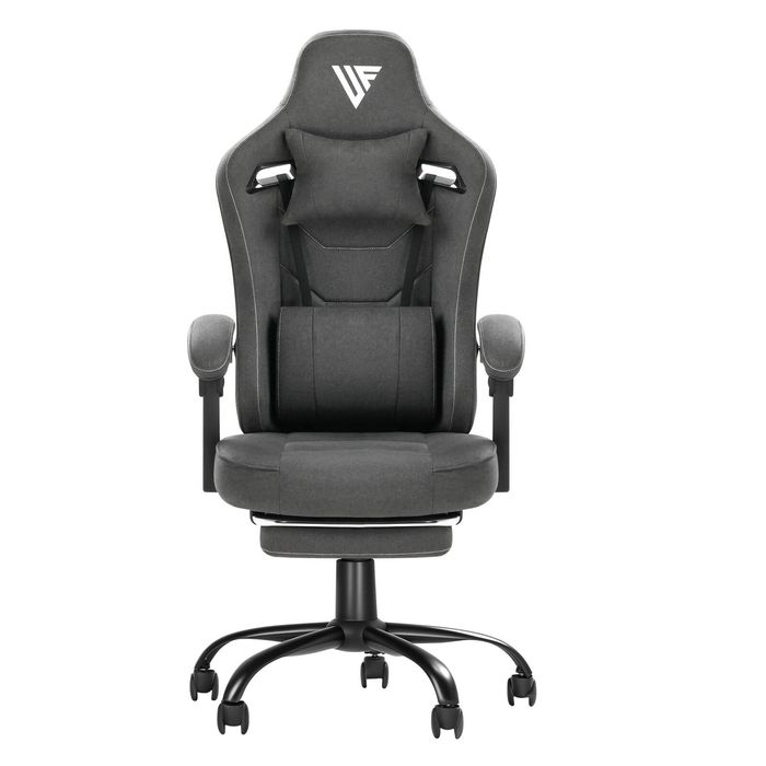 Ufurniture Ergonomic Gaming Chair with Footrest Computer Office Chair Dark Gray