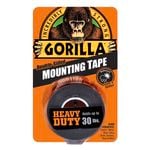 Gorilla 1.5m Black Mounting Tape