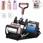 Advwin Digital Heat Press Machine DIY Cup Mug Printing Design