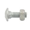 Zenith M8 x 25mm Hot Dipped Galvanised Cup Head Bolt And Nut - Each