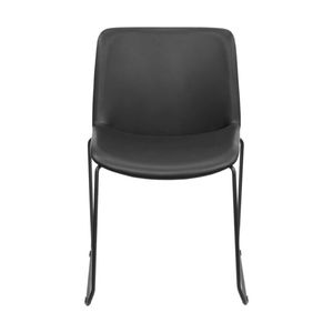 Sabia Arden Pre-Assembled Chair Stackable Office Seating Black Padded Seat