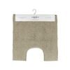Ardor Toggle 50x50cm Contoured Bath Mat Stone
