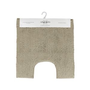 Ardor Toggle 50x50cm Contoured Bath Mat Stone
