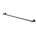 Cosmo 900mm Black Single Towel Rail