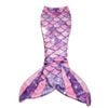 Catzon 120x60cm Mermaid Blanket Soft Flannel All-season Sleeping Bag-purple
