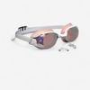 Decathlon | Swimming goggles BFIT - Mirror lenses - One size - White pink - UNIQUE | desert rose,  snow white | 8732249