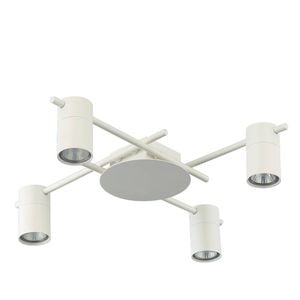 CLA Lighting Tache Interior Spot Ceiling Light (with Adjustable White 4 Heads) IP20