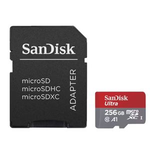 SanDisk 256GB Ultra Micro SDXC 120Mb/s Class 10 UHS-I Micro SD Card