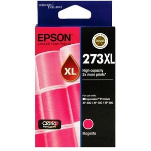 Epson GENUINE Original Epson 273XL Magenta Ink Cartridge High Capacity Claria T275392