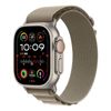 Apple Watch Ultra 2 49mm GPS + Cellular Titanium Case w/ Olive Alpine Loop Medium