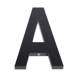 Sandleford 120mm Black Acrylic Letter A 