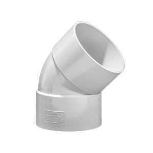 Holman 80mm x 45° Plain Female and Female Bend