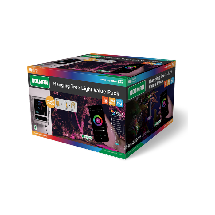 Holman Hanging Tree Light Value Pack - RGB Colour