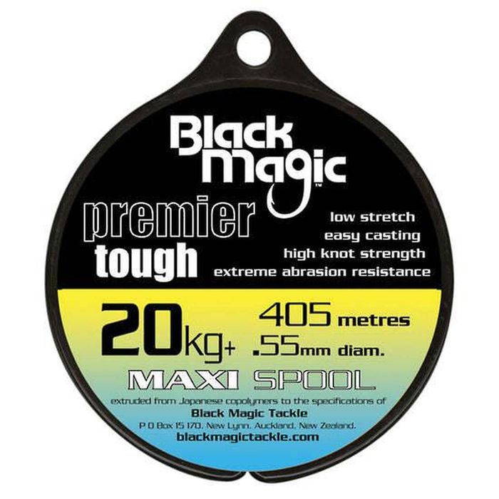 Black Magic Premier Tough Monofilament Fishing Line 20kg+ (400m)
