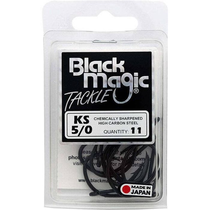 Black Magic KS Suicide Fishing Hook Economy Pack 5/0