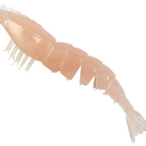 Z-Man EZ ShrimpZ Unrigged 3.5 4pk Natural"