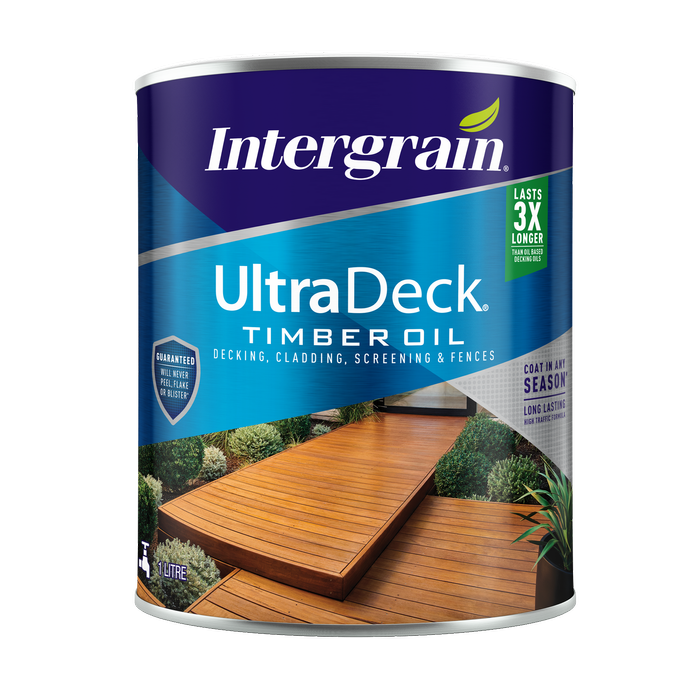 Intergrain 1L Natural UltraDeck Timber Decking Oil