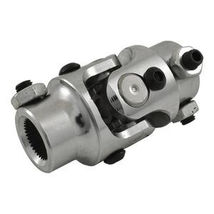 Stainless Steel Steering U-Joint 3/4" -36 Spline to 1" DD