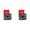 2pk Canon Pixma Pg640 + Cl641 Printer Ink Cartridge Combination Ink Pack